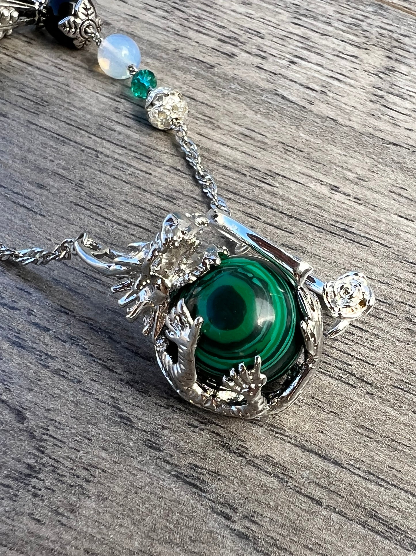 Malachite Emerald Dragon