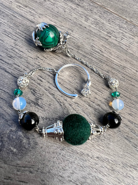 Malachite Emerald Dragon